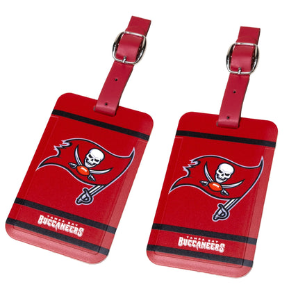Tampa Bay Buccaneers plastic golf bag tag by Team Golf, product photo 4