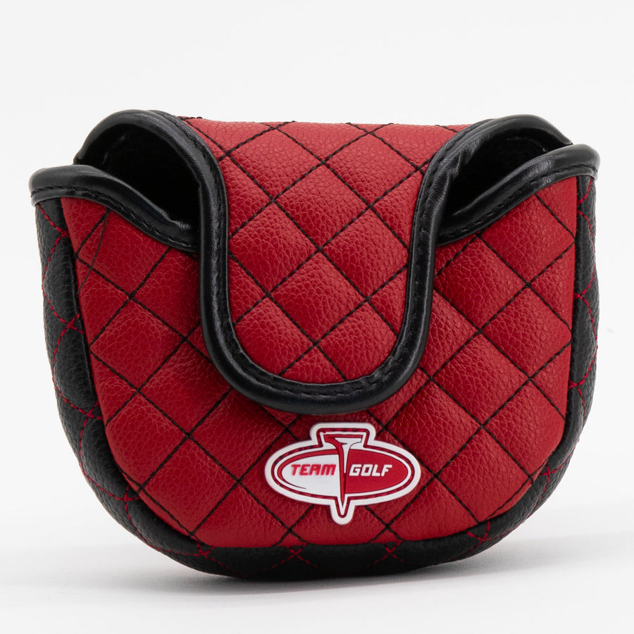Tampa Bay Buccaneers solid quilted mallet putter cover, back view