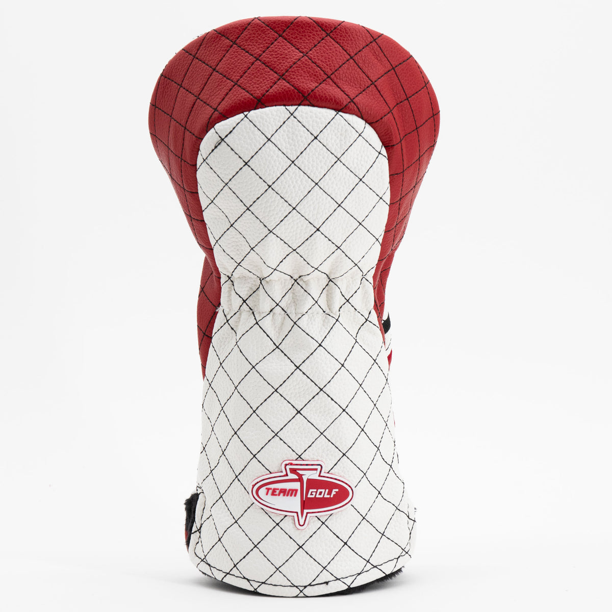 Tampa Bay Buccaneers Striped Driver quilted headcover, back view