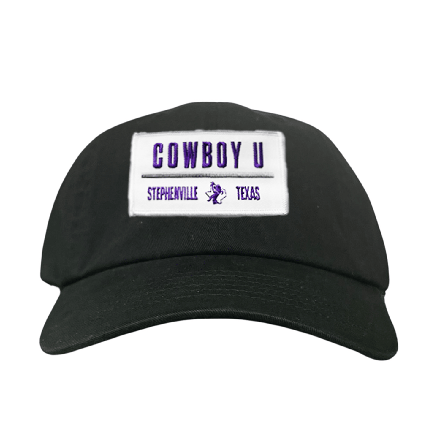 Tarleton State University Cowboy U / Hat / 250 / TAR035 / MM - Black Dad Hat - Club Rehab