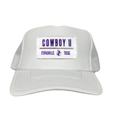 White Foam Curved Snapback