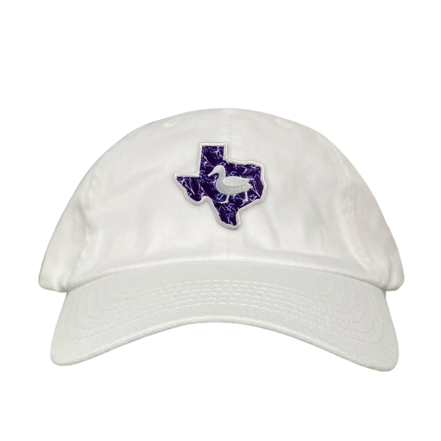 Tarleton State University State of Texas Oscar P / Hat / 177 / TAR006 / MG - White Dad Hat - Club Rehab