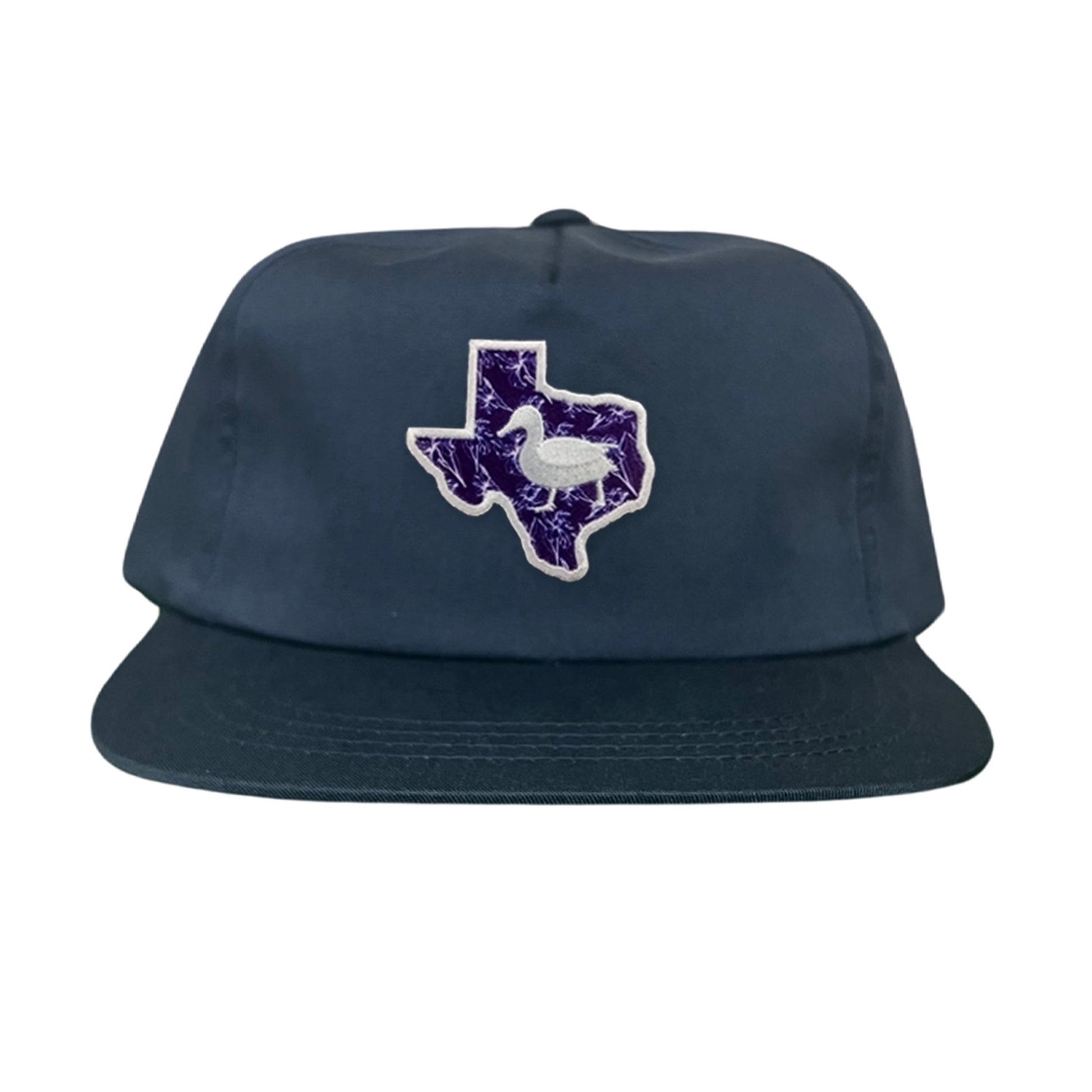 Tarleton State University State of Texas Oscar P / Hat / 177 / TAR006 / MG - Black Flat Bill Mesh Snapback - Club Rehab
