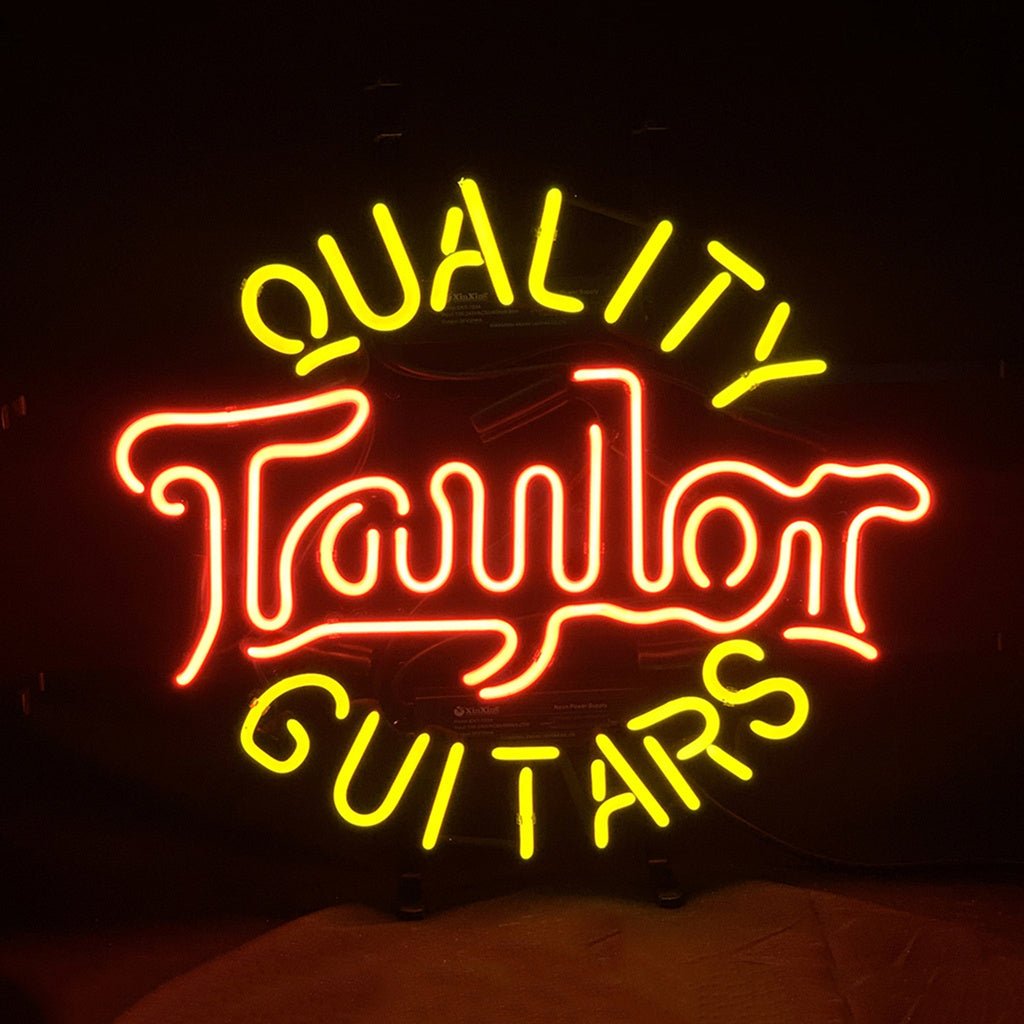 Taylor Quality Guitars Neon Signs Light - Club Rehab