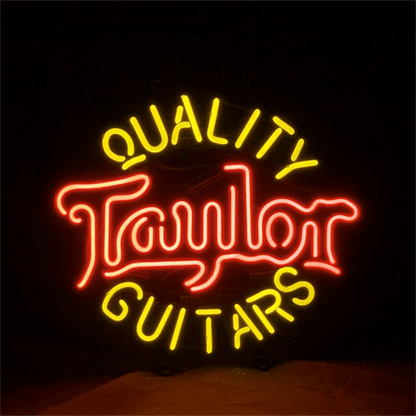 Taylor Quality Guitars Neon Signs Light - Club Rehab