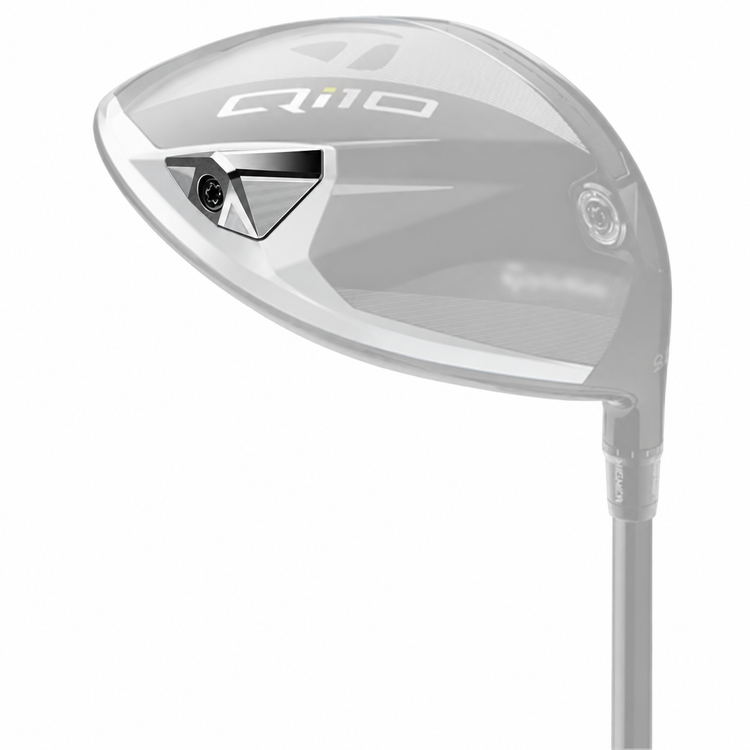 Shaped rear weight shown on Qi10. Confirm handedness before ordering.