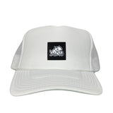 White Foam Curved Snapback
