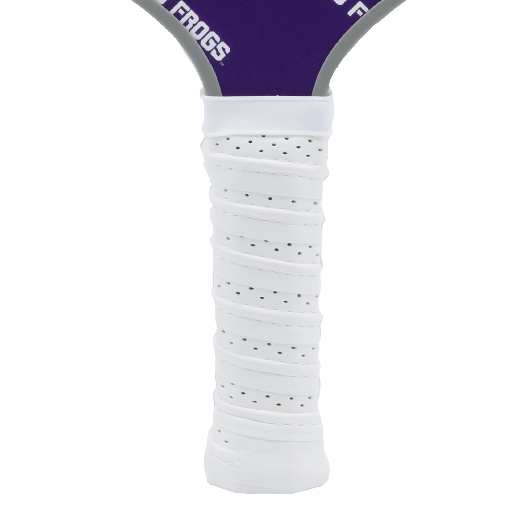 TCU Horned Frogs Pickleball Paddle | Carbon Fiber Face | 12mm Core - Club Rehab