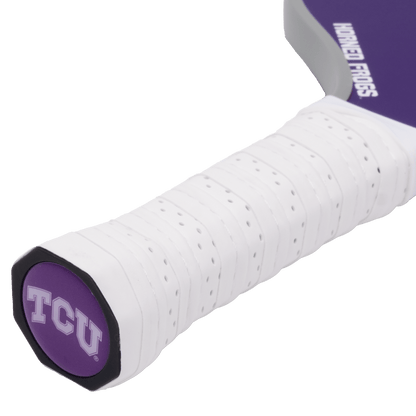 TCU Horned Frogs Pickleball Paddle | Carbon Fiber Face | 12mm Core - Club Rehab
