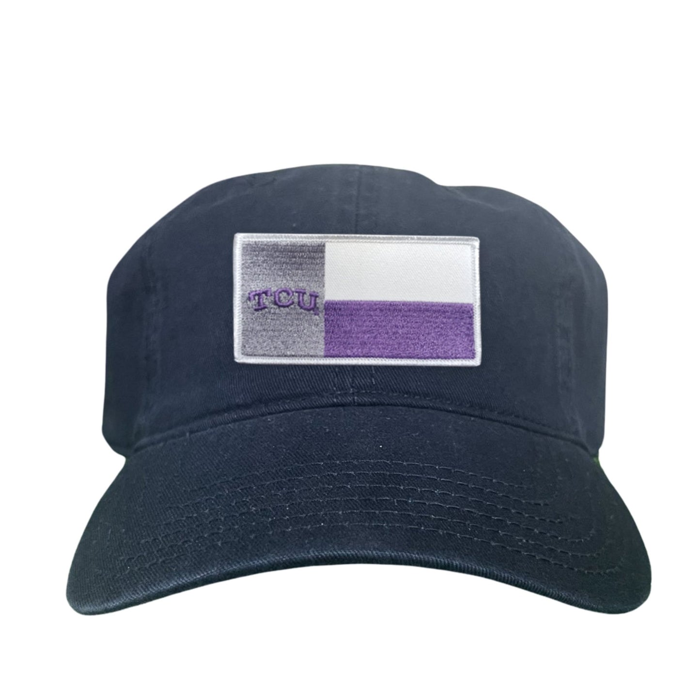 TCU Rectangle State Flag / Hats / 263 - Dad Hat Navy - Club Rehab