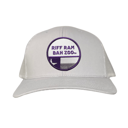 TCU Riff Ram Bah Zoo w/h State Flag / Hats / TCU099 / 249 / MM - Silver Curved Bill Mesh Snapback - Club Rehab