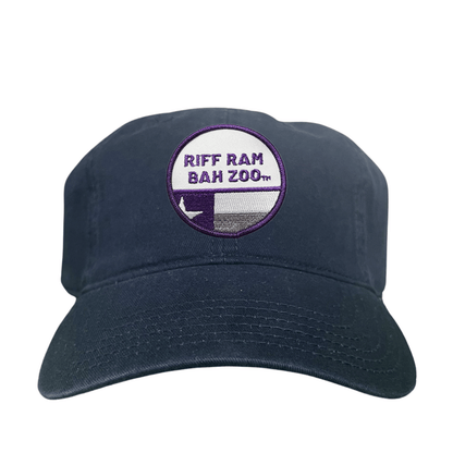 TCU Riff Ram Bah Zoo w/h State Flag / Hats / TCU099 / 249 / MM - Navy Dad Hat - Club Rehab