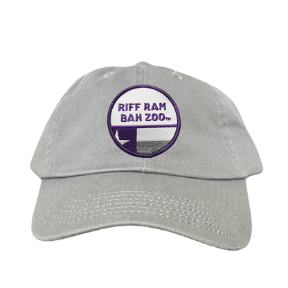 TCU Riff Ram Bah Zoo w/h State Flag / Hats / TCU099 / 249 / MM - Grey Dad Hat - Club Rehab