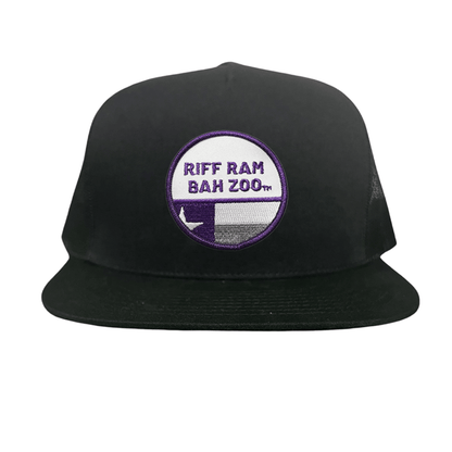 TCU Riff Ram Bah Zoo w/h State Flag / Hats / TCU099 / 249 / MM - Black Flat Bill Mesh Snapback - Club Rehab