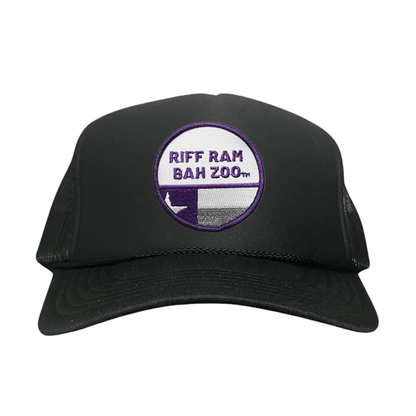 TCU Riff Ram Bah Zoo w/h State Flag / Hats / TCU099 / 249 / MM - Black Foam Snapback - Club Rehab