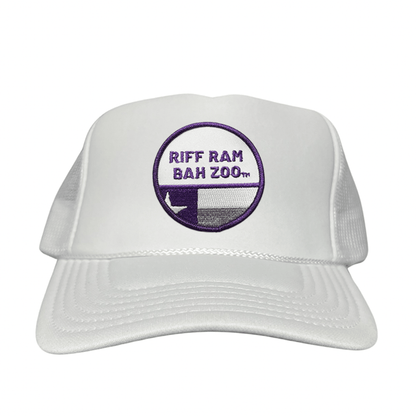TCU Riff Ram Bah Zoo w/h State Flag / Hats / TCU099 / 249 / MM - White Foam Snapback - Club Rehab