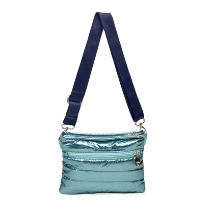 Teal Padded Crossbody Belt Bag - Club Rehab