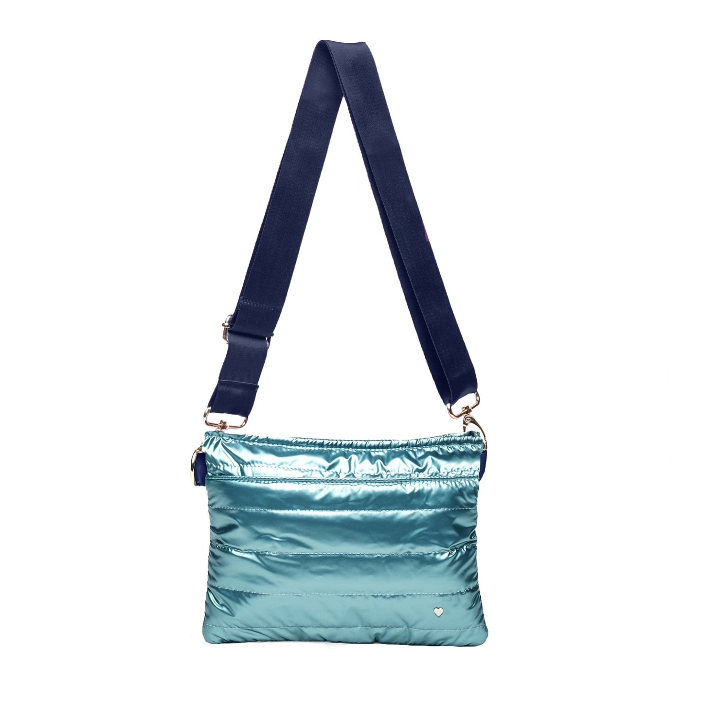 Teal Padded Crossbody Belt Bag - Club Rehab