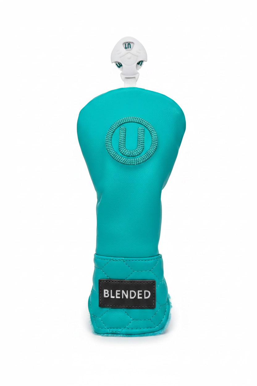 Modern Hex Headcover Set – Driver, 3 Wood, 5 Wood & Hybrid