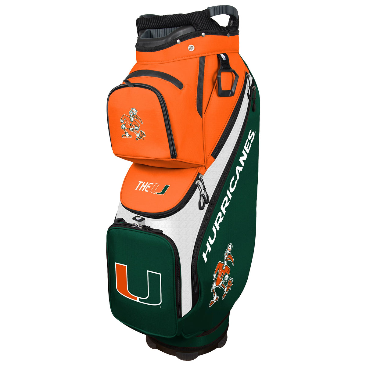 Team Effort Miami Hurricanes Clubhouse Cooler Cart Bag