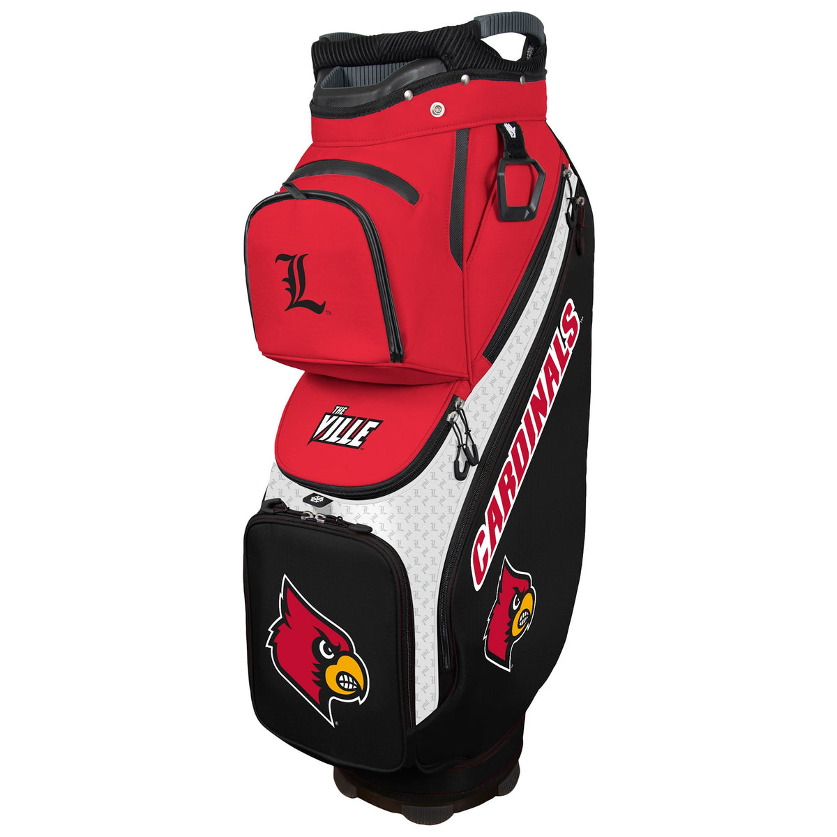 Team Effort Louisville Cardinals Clubhouse Cooler Cart Bag