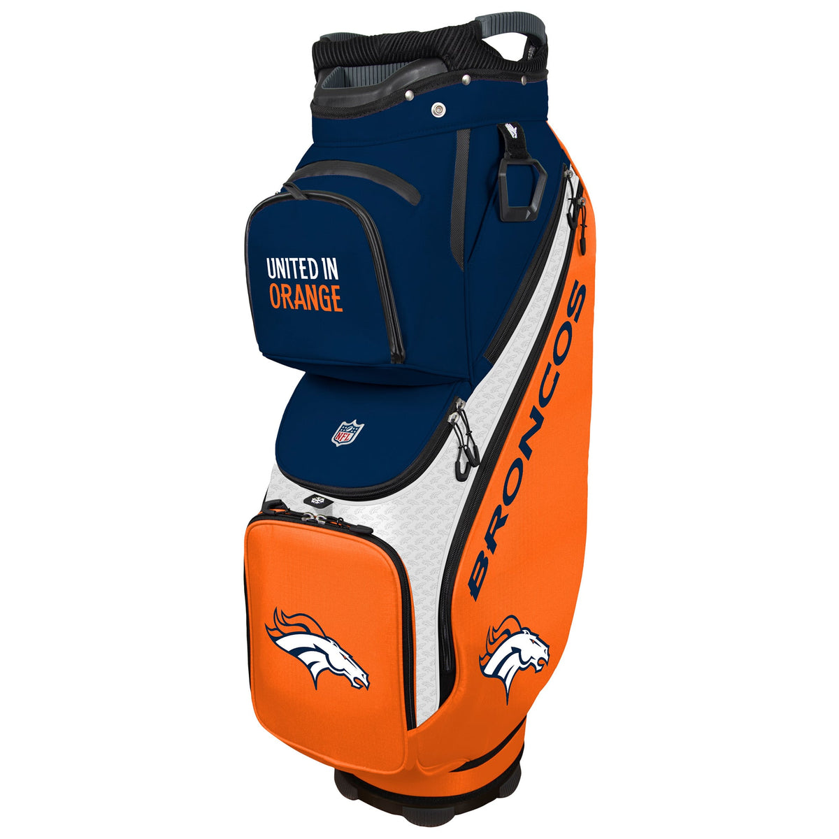 Team Effort Denver Broncos Clubhouse Cooler Cart Bag