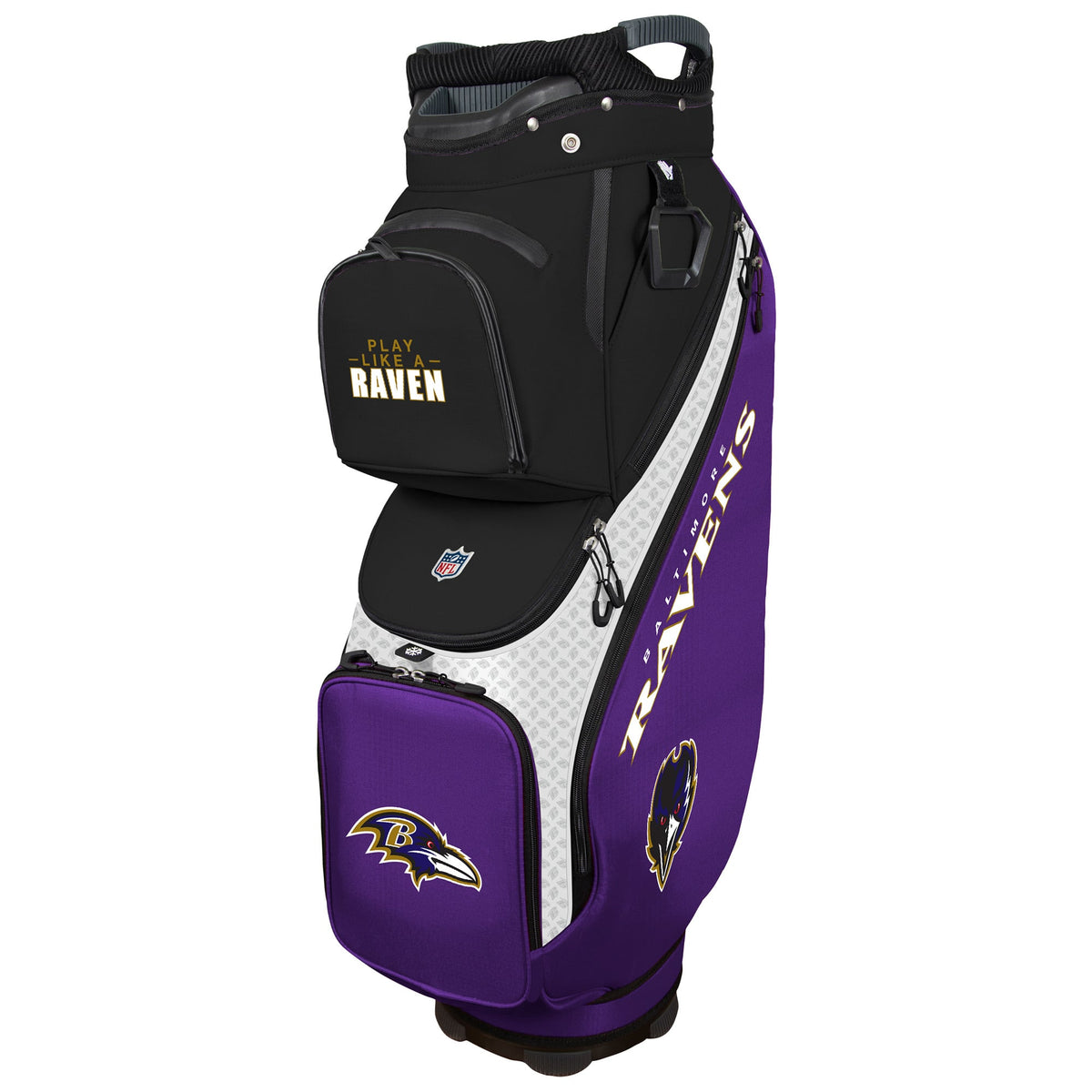 Team Effort Baltimore Ravens Clubhouse Cooler Cart Bag