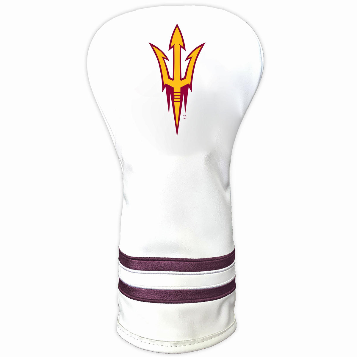 Arizona State Sun Devils Vintage White Printed Driver Headcover