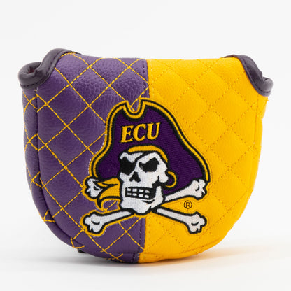 East Carolina Pirates Split Quilted Mallet Putter Headcover - golf headcover product images