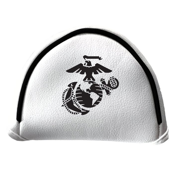 U.S. Marines Vintage White Printed Mallet Putter Headcover