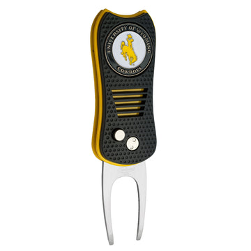Wyoming Cowboys Switchblade Divot Tool