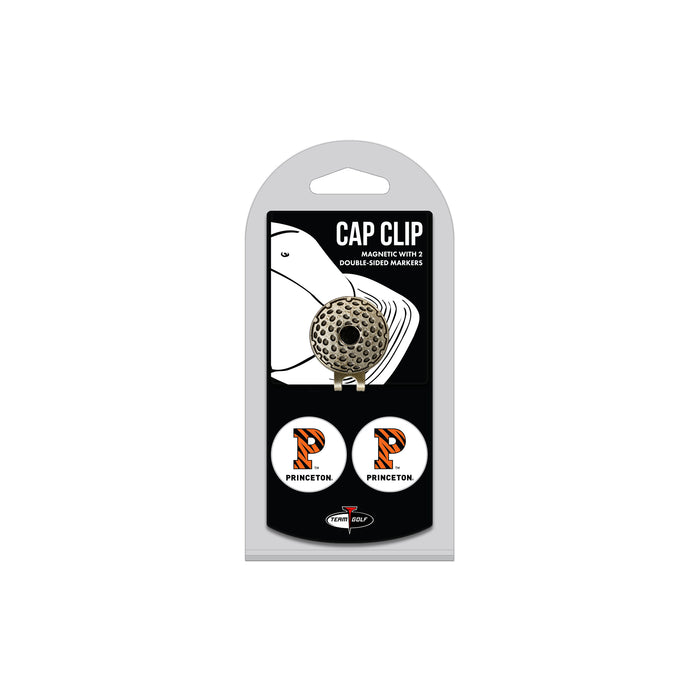 PRINCETON hat clip with two golf ball markers