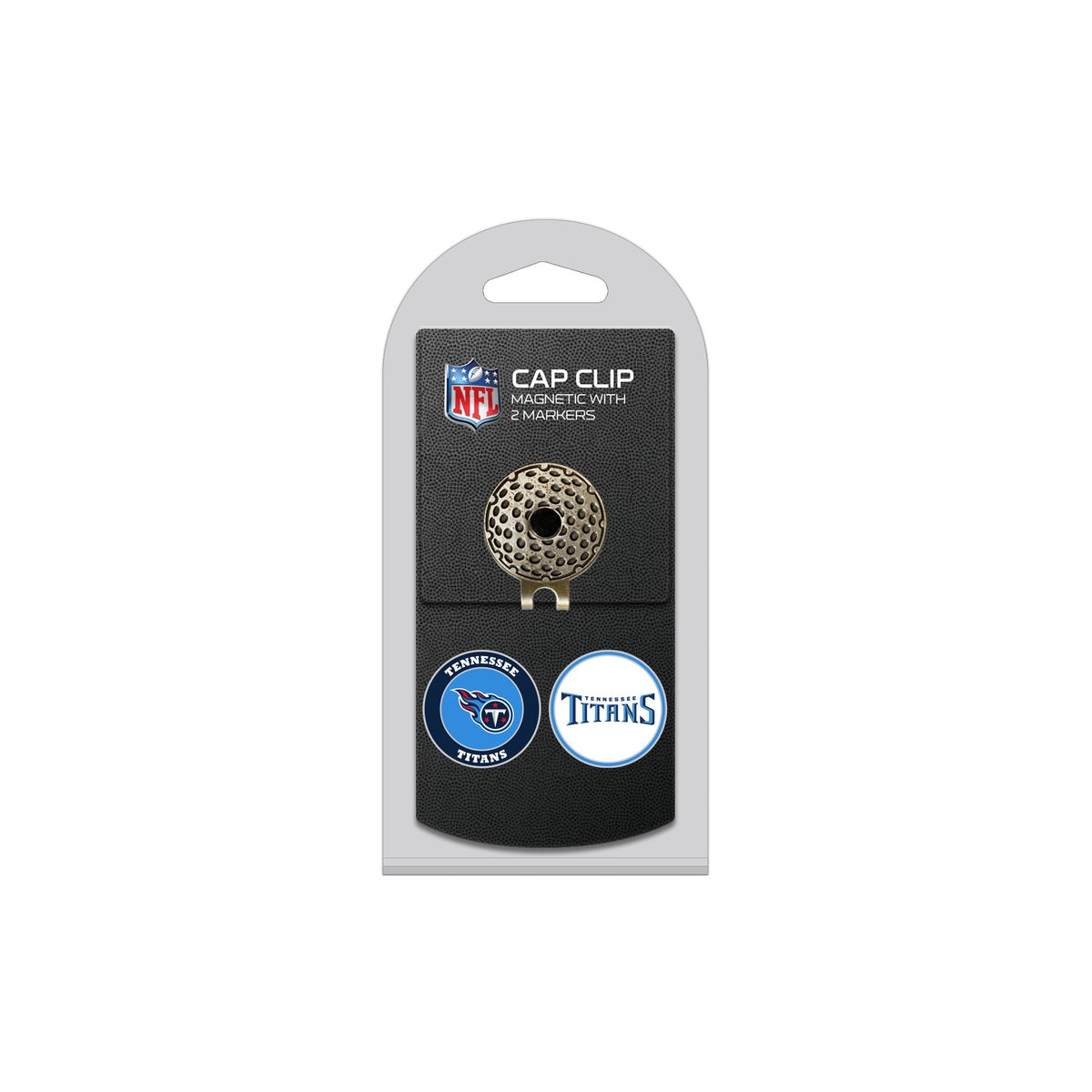 TENNESSEE TITANS hat clip with two golf ball markers