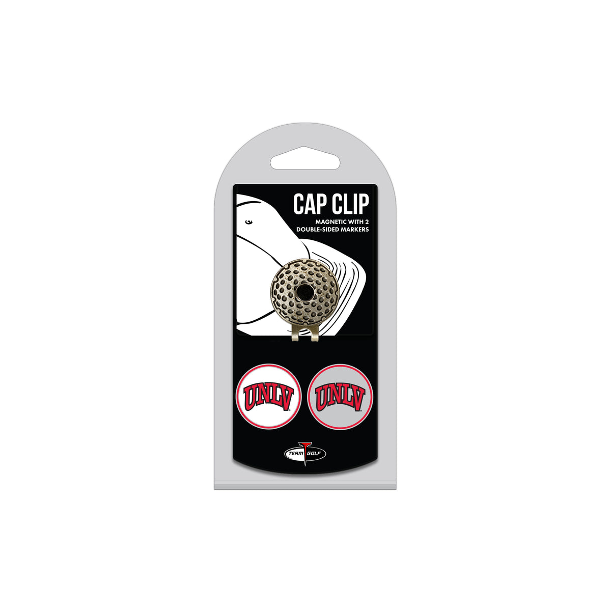 NEVADA  - LAS VEGAS hat clip with two golf ball markers