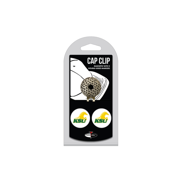 KENTUCKY ST hat clip with two golf ball markers