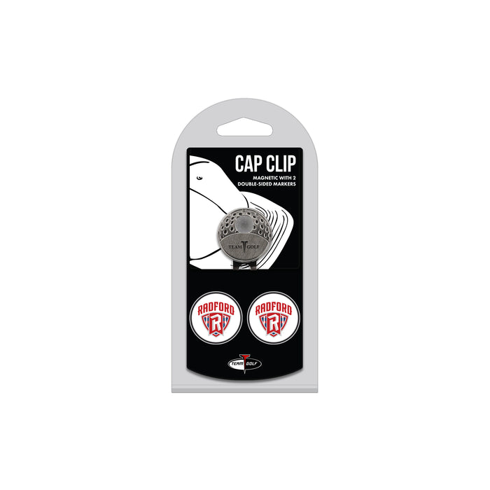 RADFORD hat clip with two golf ball markers