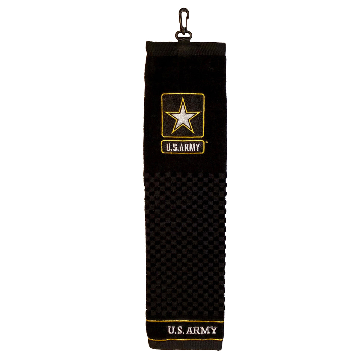Team Golf U.S. Army embroidered golf towel with swivel clip