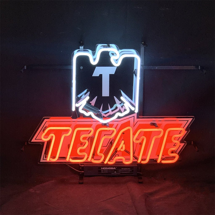 Tecate Lager Beer Neon Light Sign - Club Rehab