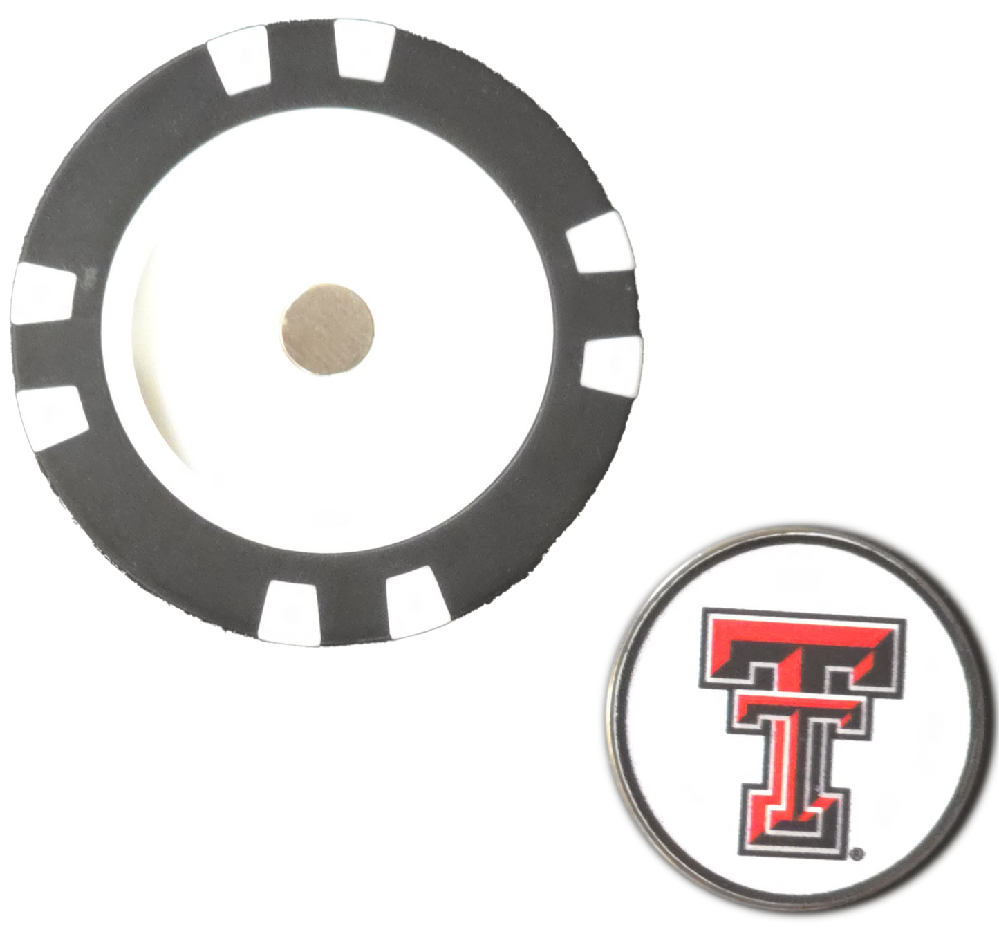 Officially Licensed Texas Tech Red Raiders Poker Chip Ball Marker