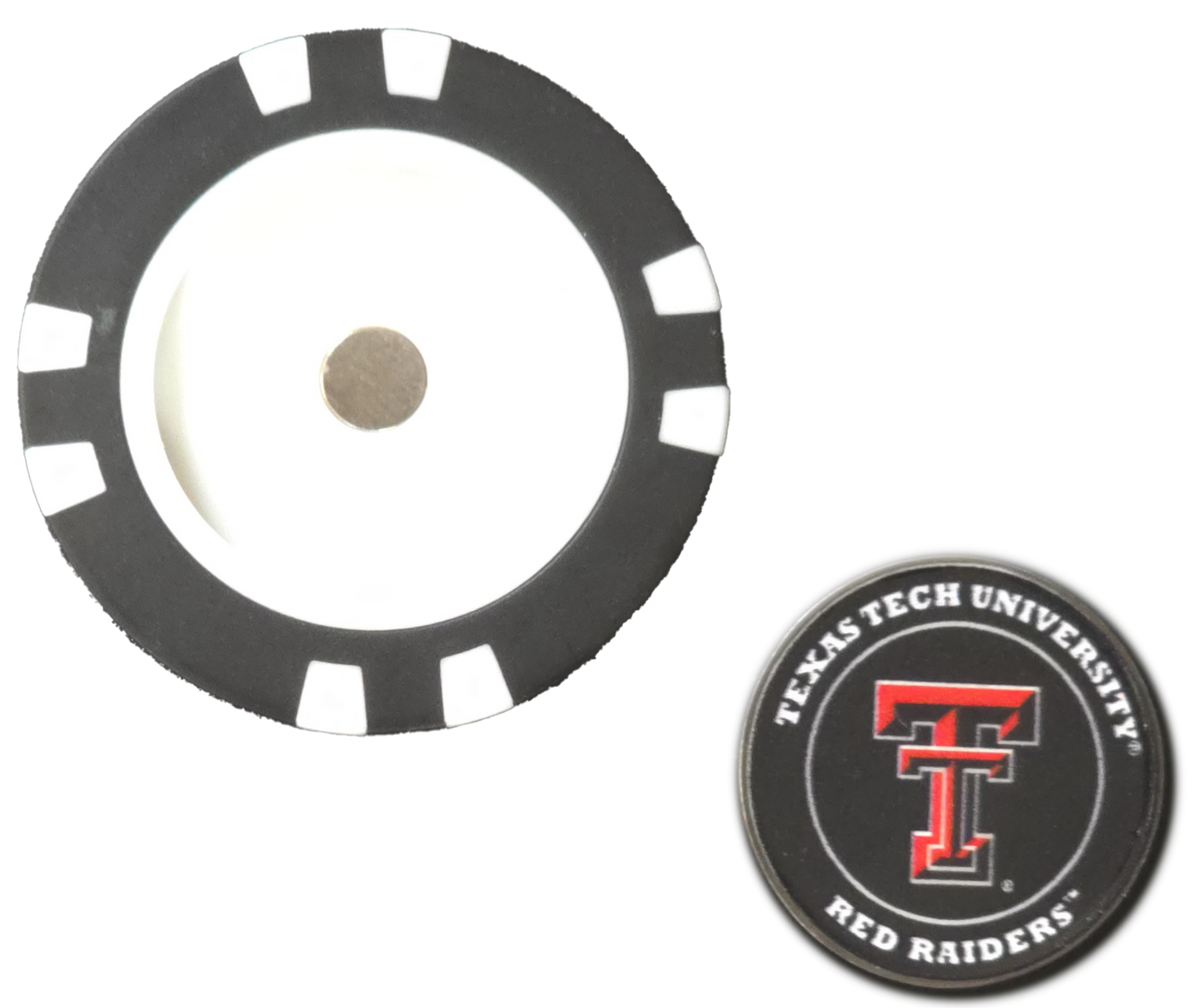 Officially Licensed Texas Tech Red Raiders Poker Chip Ball Marker