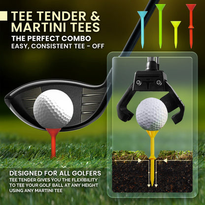 Tee Tender Golf Tee Placement Tool - Club Rehab
