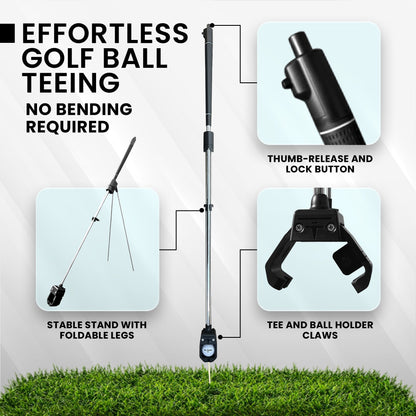 Tee Tender Golf Tee Placement Tool - Club Rehab