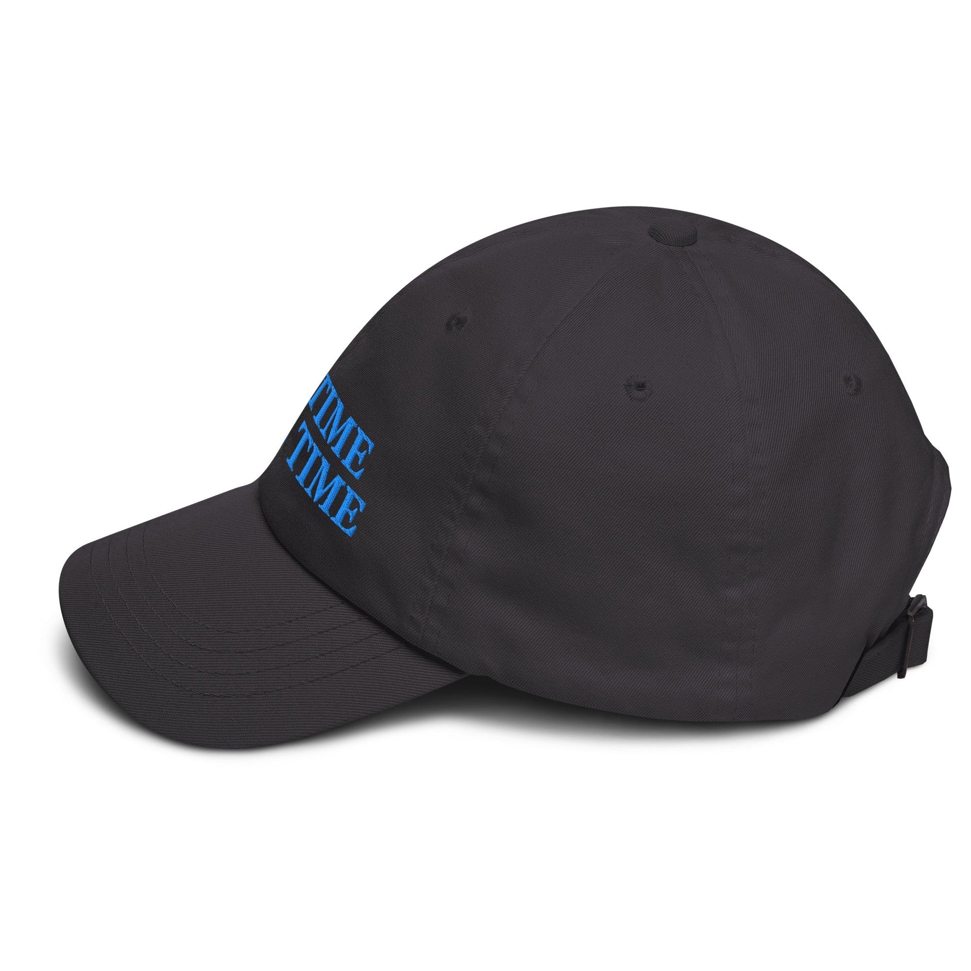 Tee Time Is Me Time Embroidered Hat for Women - Dark Grey - Club Rehab
