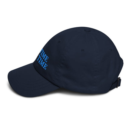 Tee Time Is Me Time Embroidered Hat for Women - Navy - Club Rehab