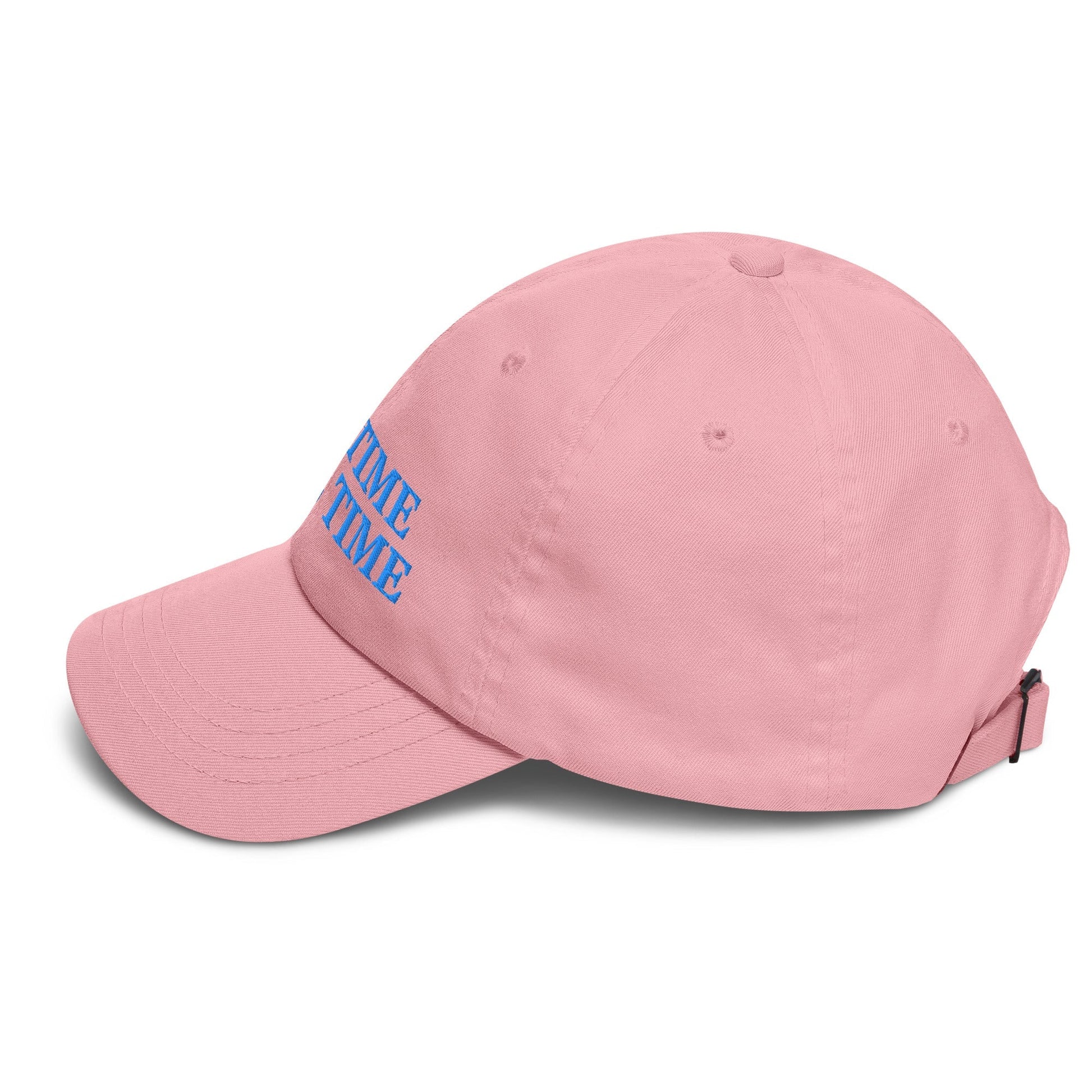 Tee Time Is Me Time Embroidered Hat for Women - Pink - Club Rehab