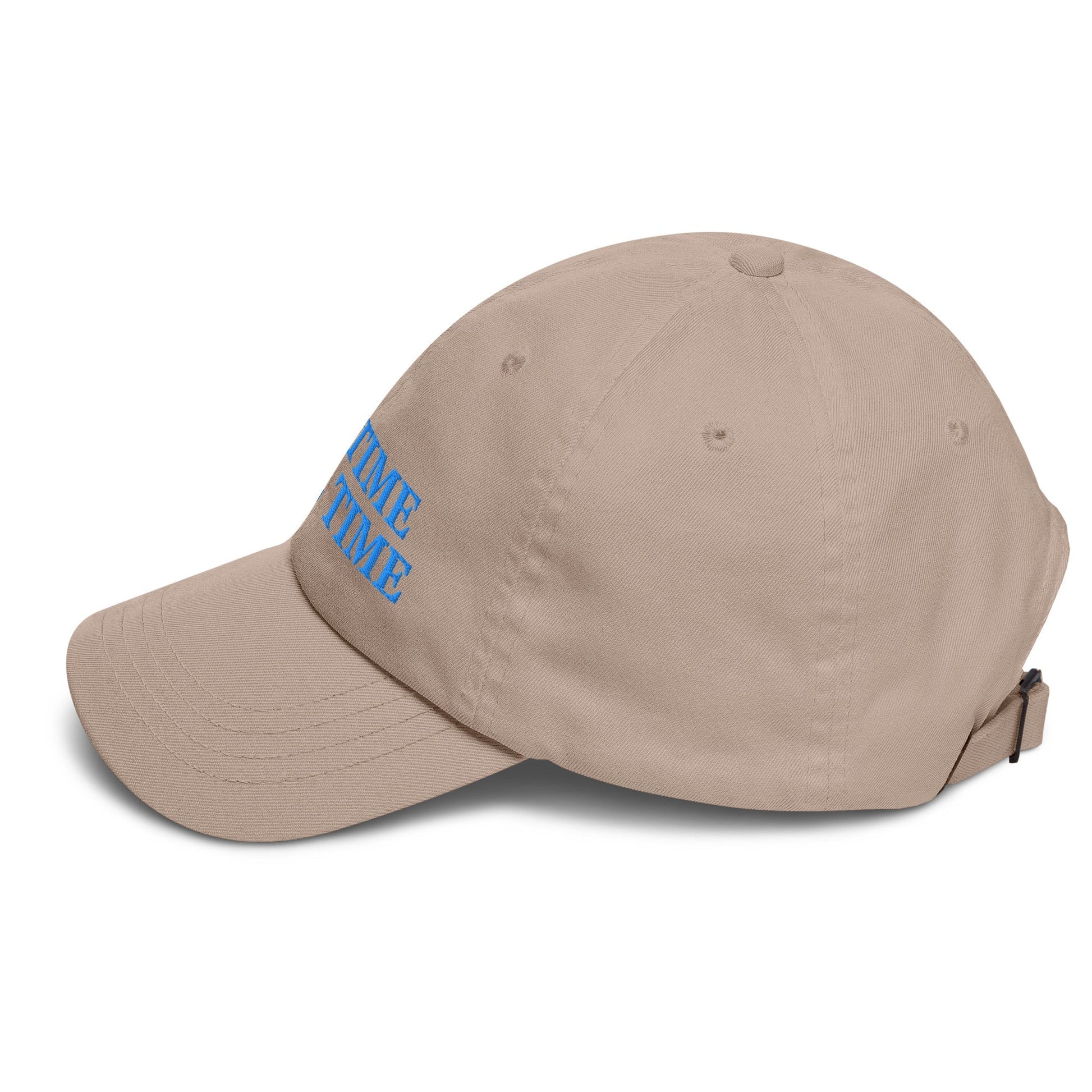 Tee Time Is Me Time Embroidered Hat for Women - Stone - Club Rehab