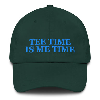 Tee Time Is Me Time Embroidered Hat for Women - Spruce - Club Rehab