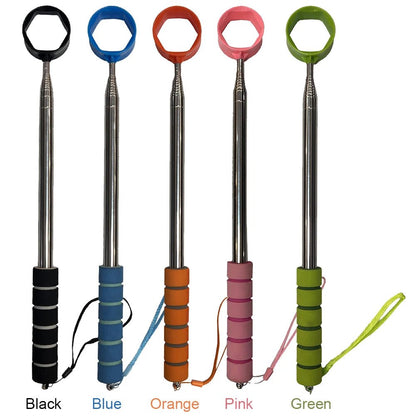 Telescopic Golf Ball Pickup Retriever - Black - Club Rehab