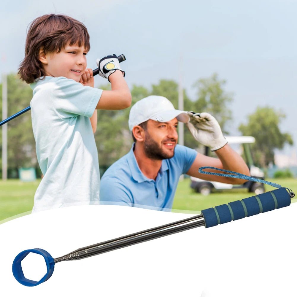 Telescopic Golf Ball Pickup Retriever - Pink - Club Rehab
