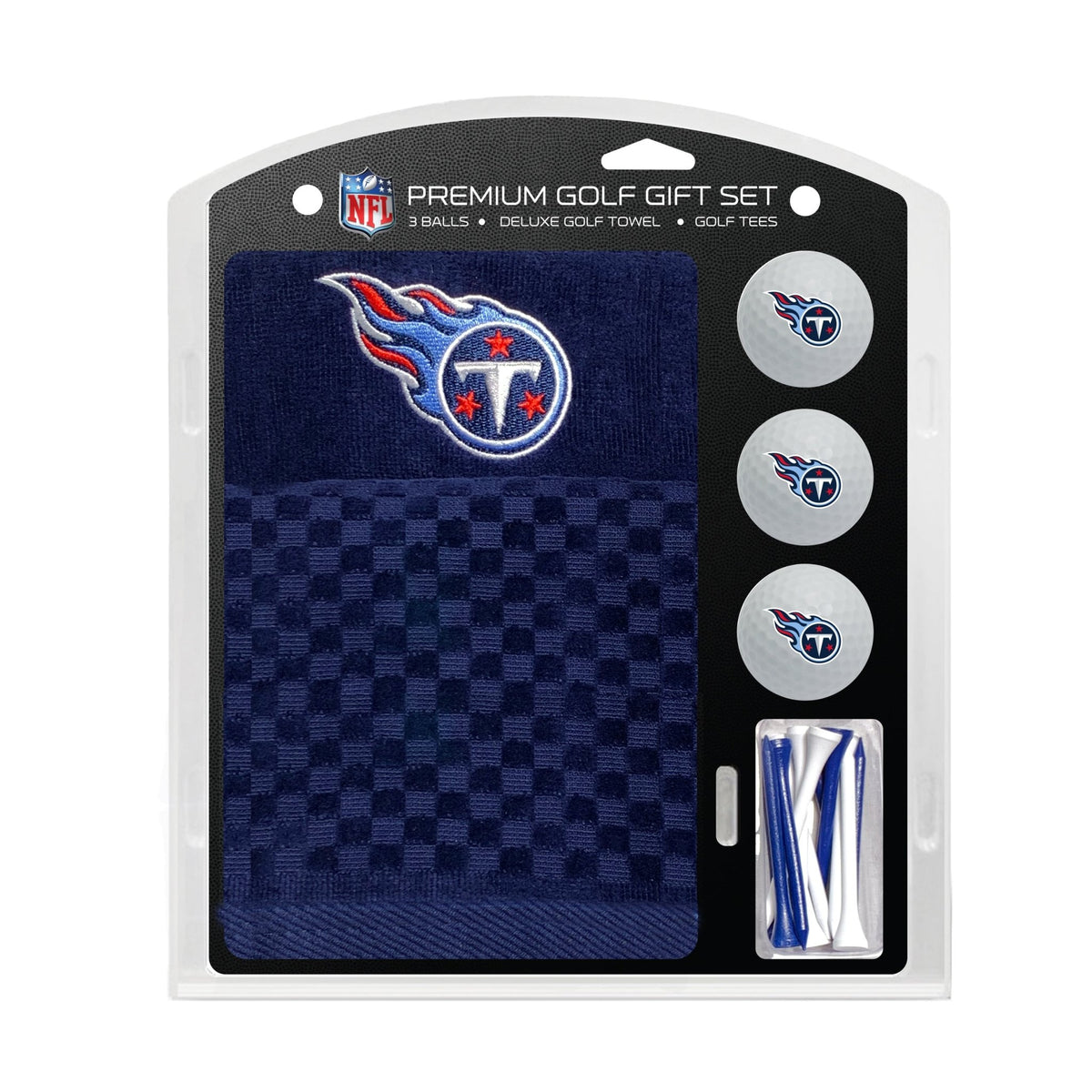 Tennessee Titans Embroidered Towel Golf Gift Set